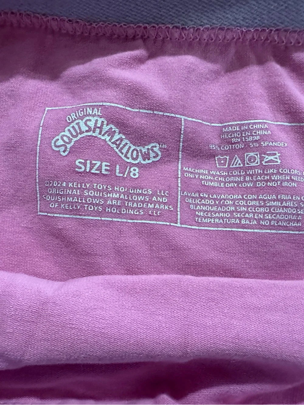 Lot of Squishmallows and Stitch girls size 8/large hipster underwear EUC - Picture 4 of 8
